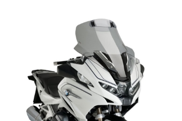 Toon details van Vervangingsruit touring met opzetruitje licht getint Puig BMW R1250RT '21- Afbeeldingen van Vervangingsruit touring met opzetruitje licht getint Puig BMW R1250RT '21-