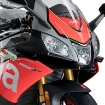 Afbeeldingen van Side Spoiler Downforce groen van Puig voor de Aprilia RSV4 RR / RF '15-20