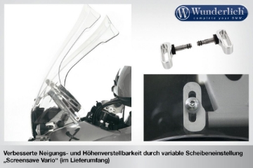 Toon details van Screen MARATHON BMW R1200GS/Adventure '08- clear Wunderlich Afbeeldingen van Screen MARATHON BMW R1200GS/Adventure '08- clear Wunderlich