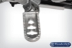 Afbeeldingen van Lower footrests ERGO Comfort BMW R1200GS/Adventure - silver Wunderlich