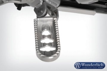 Toon details van Footrest lowering kit - silver BMW R1200GS LC/Adventure Wunderlich Afbeeldingen van Footrest lowering kit - silver BMW R1200GS LC/Adventure Wunderlich