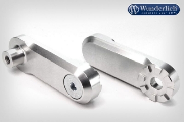 Toon details van Vario adapter EVO1 (pair) 23mm diverse BMW modellen - silver Wunderlich Afbeeldingen van Vario adapter EVO1 (pair) 23mm diverse BMW modellen - silver Wunderlich