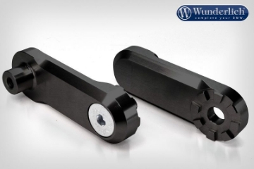 Toon details van Vario adapter EVO1 (pair) 23mm diverse BMW modellen - black Wunderlich Afbeeldingen van Vario adapter EVO1 (pair) 23mm diverse BMW modellen - black Wunderlich
