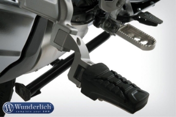 Toon details van Passenger footrest relocation - silver BMW R1200GS LC/Adventure // S1000XR Wunderlich Afbeeldingen van Passenger footrest relocation - silver BMW R1200GS LC/Adventure // S1000XR Wunderlich