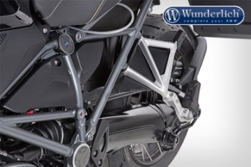 Toon details van Passenger seat recess cover BMW R1200GS LC/Adventure - black Wunderlich Afbeeldingen van Passenger seat recess cover BMW R1200GS LC/Adventure - black Wunderlich