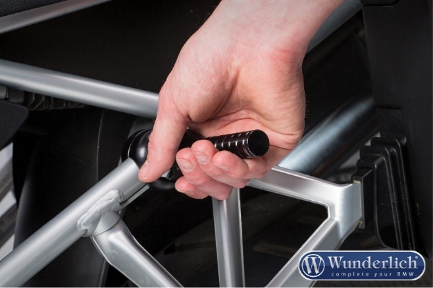 Afbeeldingen van Lifting handle - black BMW R1250GS LC/Adventure Wunderlich