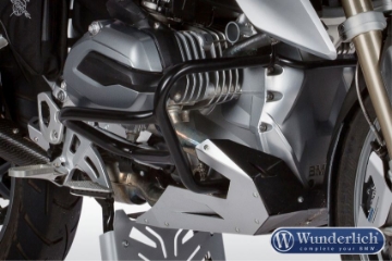 Toon details van Engine crash bar BMW R1200GS LC/ R1200R(S) LC - black Wunderlich Afbeeldingen van Engine crash bar BMW R1200GS LC/ R1200R(S) LC - black Wunderlich