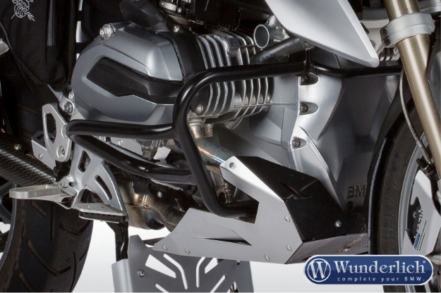 Afbeeldingen van Engine crash bar BMW R1200GS LC/ R1200R(S) LC - black Wunderlich