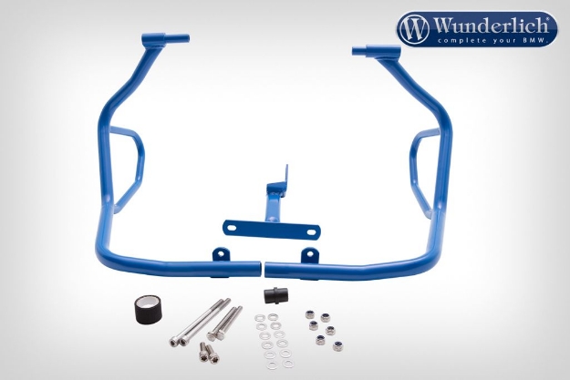 Afbeeldingen van Tank crash bar ADVENTURE STYLE BMW R1200GS LC '17- - blue Wunderlich