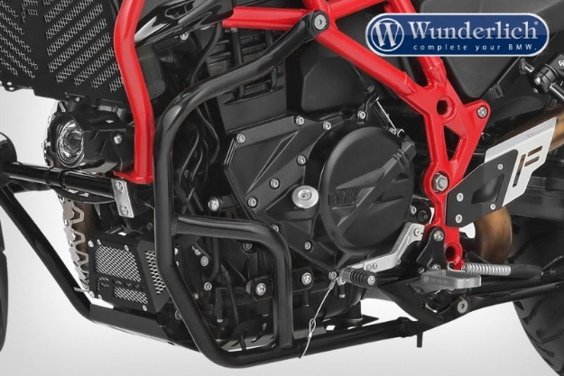 Afbeeldingen van Protection bar set Adventure BMW F800GS '17-- black Wunderlich