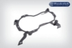Afbeeldingen van Foldable headlight protector clear BMW R1200GS LC/ Adventure - black Wunderlich