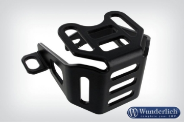 Toon details van Clutch reservoir protector BMW HP2-Enduro// R1200GS/Adventure //R1200R - black Wunderlich Afbeeldingen van Clutch reservoir protector BMW HP2-Enduro// R1200GS/Adventure //R1200R - black Wunderlich