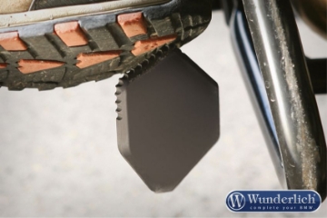 Toon details van Side stand enlarger for low suspension BMW R1200GS LC/Adventure - black Wunderlich Afbeeldingen van Side stand enlarger for low suspension BMW R1200GS LC/Adventure - black Wunderlich