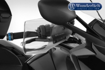 Toon details van Hand guards BMW K1600B/Grand America/GT '17-/GTL '17-- clear Wunderlich Afbeeldingen van Hand guards BMW K1600B/Grand America/GT '17-/GTL '17-- clear Wunderlich