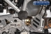 Afbeeldingen van Swingarm pivot cover classic design left diverse BMW modellen - titanium Wunderlich