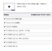 Afbeeldingen van Rear engine mounting cap diverse BMW modellen - titanium Wunderlich