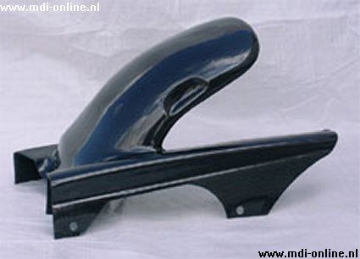 Toon details van Achterspatbord zwart Honda CBR600F 1999-2000 Afbeeldingen van Achterspatbord zwart Honda CBR600F 1999-2000