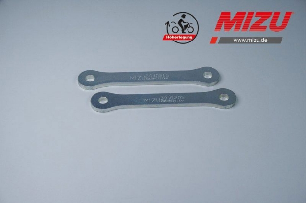 Afbeeldingen van Verhoging set Yamaha YZF-R6 / FJR1300 / FZR1000 / Kawasaki Z300