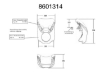 Afbeeldingen van Classic Trophy cockpit fairing BMW R1200R -'14 - unpainted Wunderlich