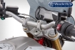 Afbeeldingen van Handlebar riser ERGO+ BMW R1200R LC - silver Wunderlich