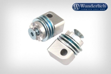 Toon details van Vario joint passenger (pair) diverse BMW modellen - silver Wunderlich Afbeeldingen van Vario joint passenger (pair) diverse BMW modellen - silver Wunderlich
