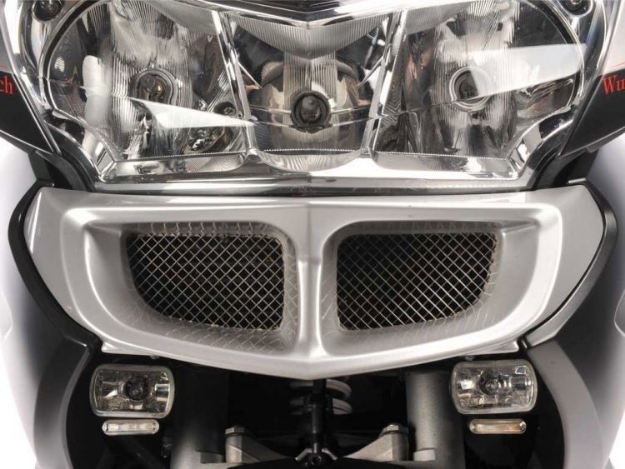 Afbeeldingen van Oil cooler grill BMW R1200RT '10-'13 - silver Wunderlich