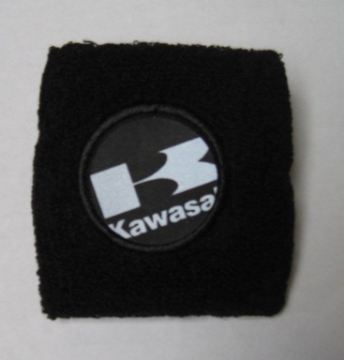 Toon details van Zweetbandje Kawasaki zwart Afbeeldingen van Zweetbandje Kawasaki zwart