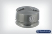 Afbeeldingen van Aluminium cover for Telelever joint diverse BMW modellen - titanium Wunderlich