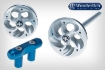 Afbeeldingen van Hub cover Â»TORNADOÂ« diverse BMW modellen - silver Wunderlich