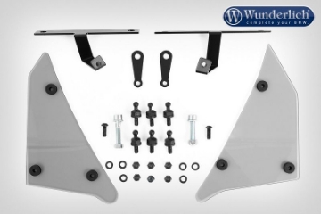 Toon details van Side cover set BMW K1600B/Grand America - smoked grey Wunderlich Afbeeldingen van Side cover set BMW K1600B/Grand America - smoked grey Wunderlich