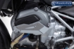 Afbeeldingen van Valve cover & cylinder protectors dakar left + right - silver Wunderlich
