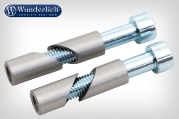 Toon details van Original handle bar end seal adapter - silver BMW R1200GS LC/Adventure// R1200R LC// S1000XR Wunderlich Afbeeldingen van Original handle bar end seal adapter - silver BMW R1200GS LC/Adventure// R1200R LC// S1000XR Wunderlich