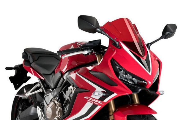 Afbeeldingen van Vervangingsruit Puig Jetstream Honda CBR650R ’19- -rood