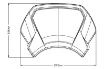 Afbeeldingen van Front Plate aluminium Puig universeel (koplampmontage)
