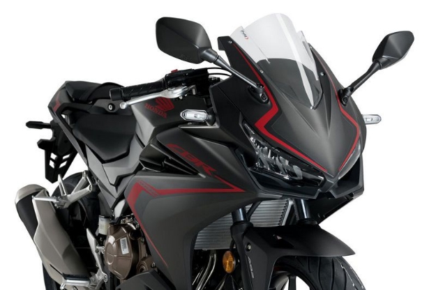 Afbeeldingen van Vervangingsruit Puig Jetstream Honda CBR500R '19- -transparant