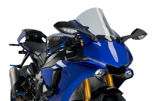 Afbeeldingen van Vervangingsruit R-Racer Puig Yamaha YZF-R1 '15-19 / R1M '17-19 licht getint