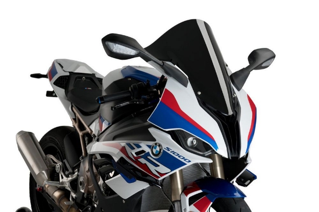 Afbeeldingen van Vervangingsruit Puig R-Racer BMW S1000RR '19- / M1000RR zwart