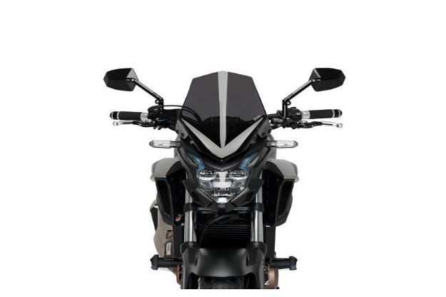 Afbeeldingen van Vervangingsruit naked bike Puig Honda CB500F '16-zwart