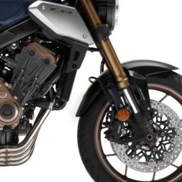 Toon details van Voorspatbord verlenger zwart Puig Honda CB500F / CBR500R / CB650R / CBR650R Afbeeldingen van Voorspatbord verlenger zwart Puig Honda CB500F / CBR500R / CB650R / CBR650R