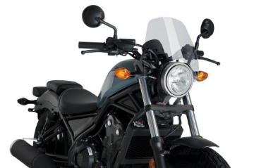 Toon details van Windscherm Puig model New Generation Honda CMX 300 / 500 Rebel '17- Afbeeldingen van Windscherm Puig model New Generation Honda CMX 300 / 500 Rebel '17-