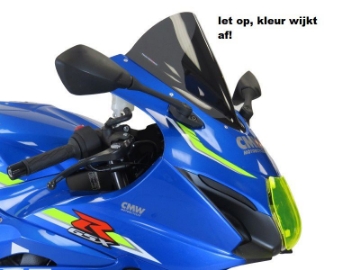 Toon details van Vervangingsruit Airflow 2mm race extra hoog Suzuki GSX-R1000 '17- Afbeeldingen van Vervangingsruit Airflow 2mm race extra hoog Suzuki GSX-R1000 '17-
