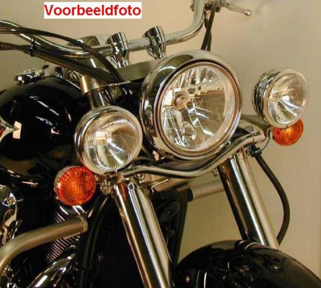 Afbeeldingen van Custom Twinlight Set Hepco&Becker chroom Suzuki VS800GL/GPL Intruder