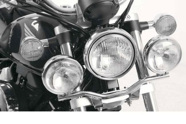 Afbeeldingen van Custom Twinlight Set Hepco&Becker chroom Honda VT750S 2010-