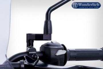 Toon details van ERGO mirror extension BMW G310GS/R - black Wunderlich Afbeeldingen van ERGO mirror extension BMW G310GS/R - black Wunderlich