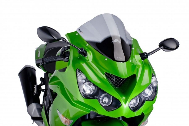 Afbeeldingen van Vervangingsruit Puig Jetstream Kawasaki ZZR1400 '06--transparant