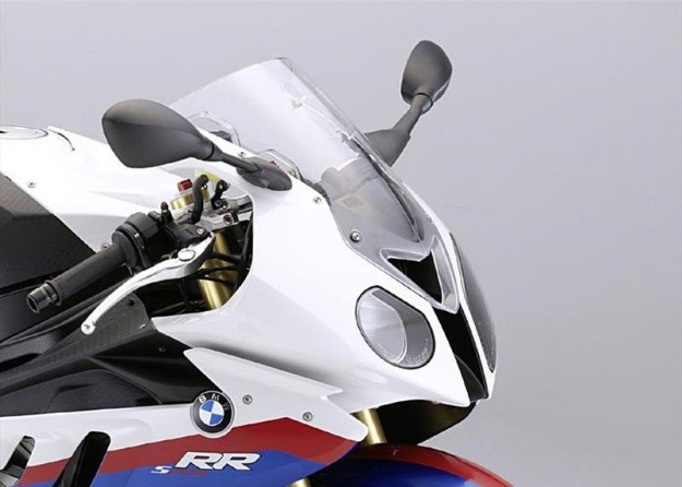 Afbeeldingen van Vervangingsruit standaard BMW S1000RR '09-'14-zwart