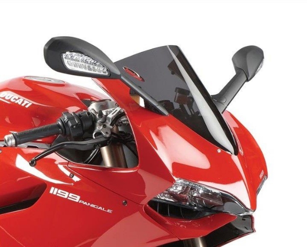 Afbeeldingen van Vervangingsruit standaard Ducati 899/ 1199 Panigale/ Superleggera-licht getint