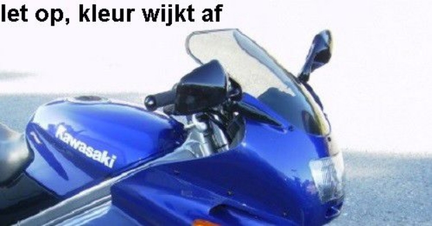 Afbeeldingen van Vervangingsruit standaard Kawasaki ZZR250-donker getint