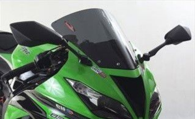 Afbeeldingen van Vervangingsruit standaard Kawasaki ZX6-R '09-/ ZX10-R '08-'10-transparant