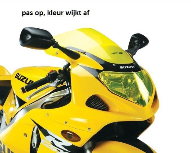 Afbeeldingen van Vervangingsruit standaard Suzuki GSX-R600 '01-03 / 750 '00-03 / 1000 '01-02-zwart